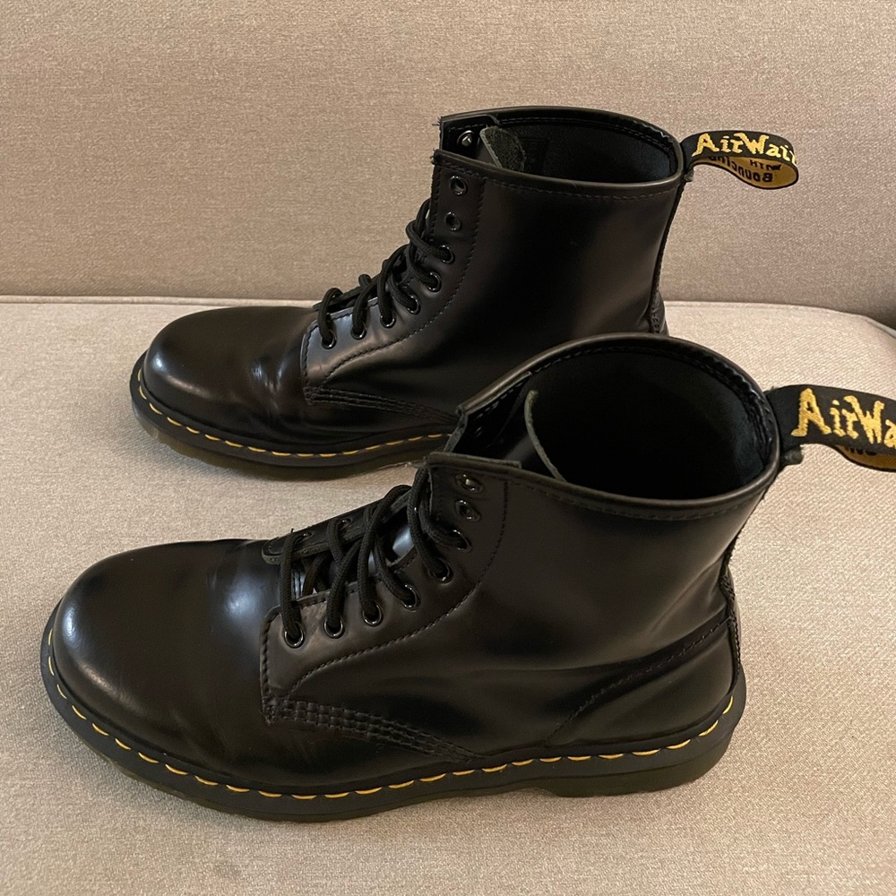 Dr Martens 1460 Black Leather Boot Men Size 10